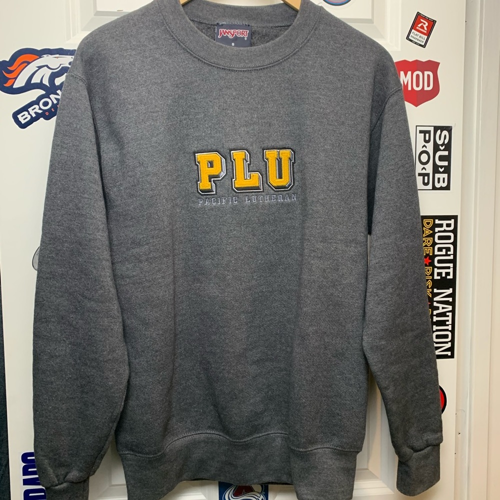 SOLD Jansport Pacific Lutheran University Crewneck